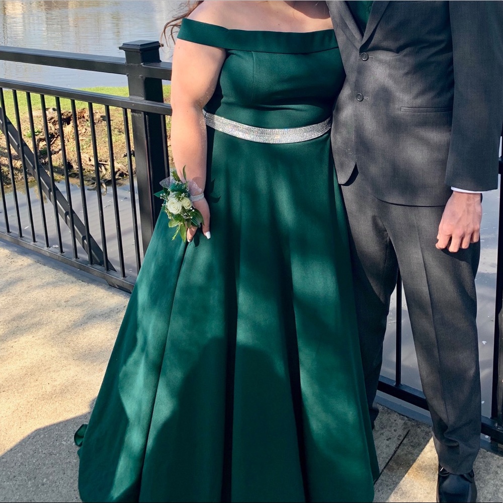 Off Shoulder Prom Dress